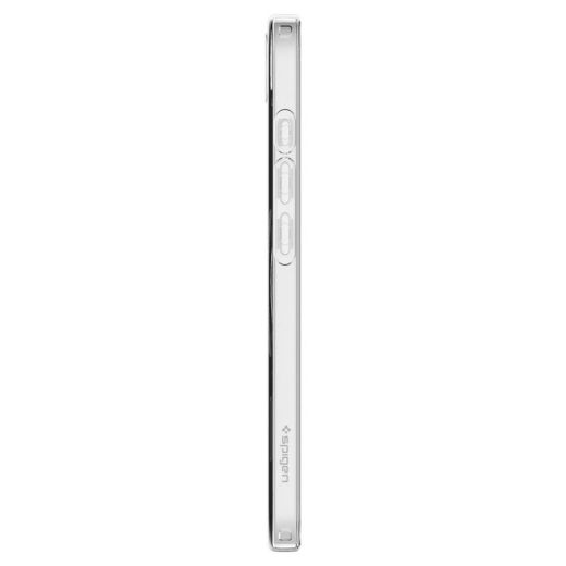 Прозрачный чехол Spigen Crystal Flex MagSafe Clear White для iPhone 16e (ACS09127)