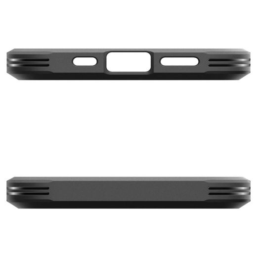 Чехол-подставка Spigen Tough Armor MagSafe Gunmetal для iPhone 16e (ACS09136)