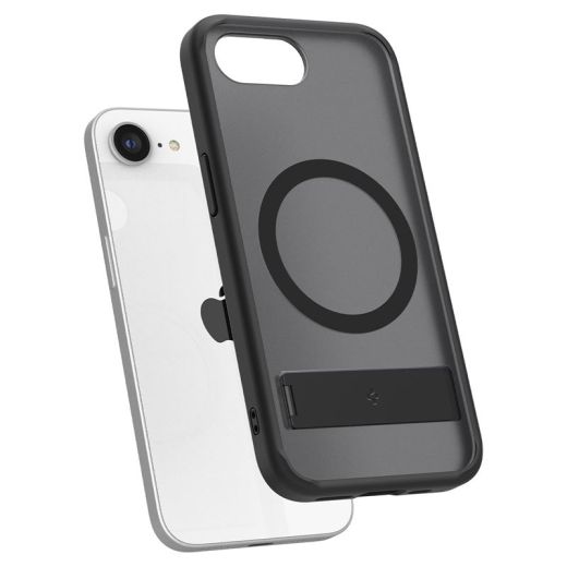Чохол-підставка Spigen Ultra Hybrid S MagSafe Frost Black для iPhone 16e (ACS09149)