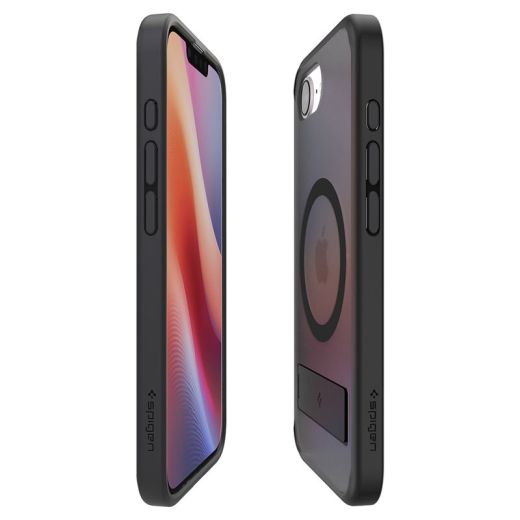 Чохол-підставка Spigen Ultra Hybrid S MagSafe Frost Black для iPhone 16e (ACS09149)