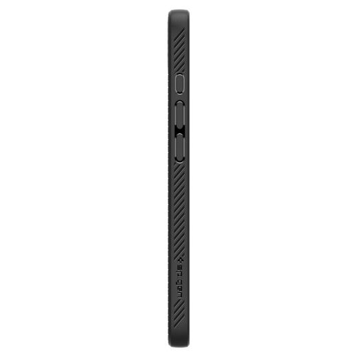 Чехол Spigen Liquid Air MagSafe Matte Black для iPhone 16e (ACS09151)