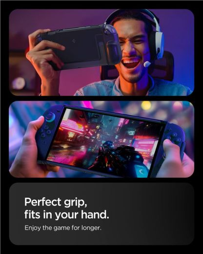 Чехол Spigen Dual Grip Black для Nintendo Switch 2 (ACS09310)