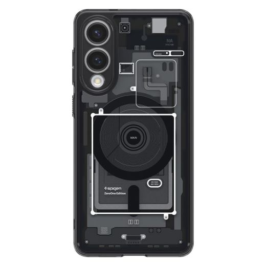 Чохол Spigen Ultra Hybrid Zero One (MagFit) Black для Samsung Galaxy S25 Edge (ACS09415)