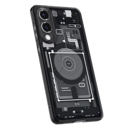 Чохол Spigen Ultra Hybrid Zero One (MagFit) Black для Samsung Galaxy S25 Edge (ACS09415)