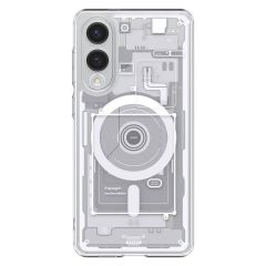 Чохол Spigen Ultra Hybrid Zero One (MagFit) White для Samsung Galaxy S25 Edge (ACS09417)