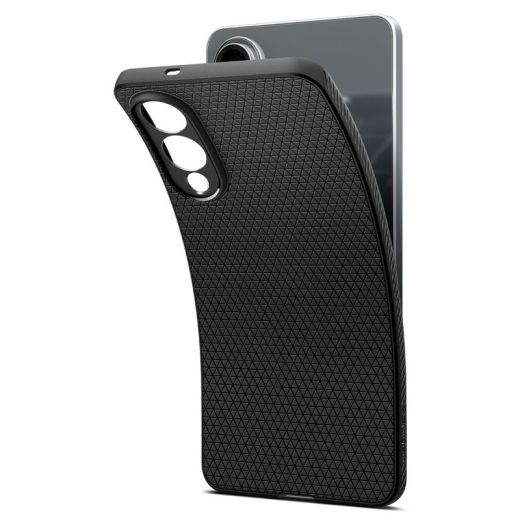 Чохол Spigen Liquid Air  Matte Black для Samsung Galaxy S25 Edge (ACS09420)