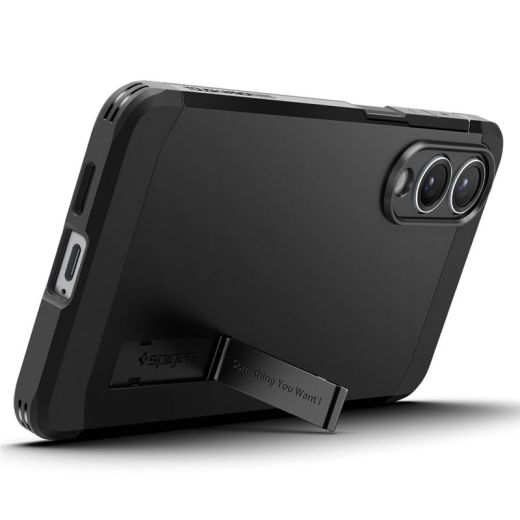 Чохол Spigen Tough Armor AI (MagFit) Black для Samsung Galaxy S25 Edge (ACS09422)