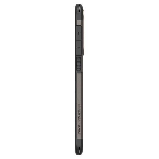 Чохол Spigen Tough Armor AI (MagFit) Gunmetal для Samsung Galaxy S25 Edge (ACS09423)