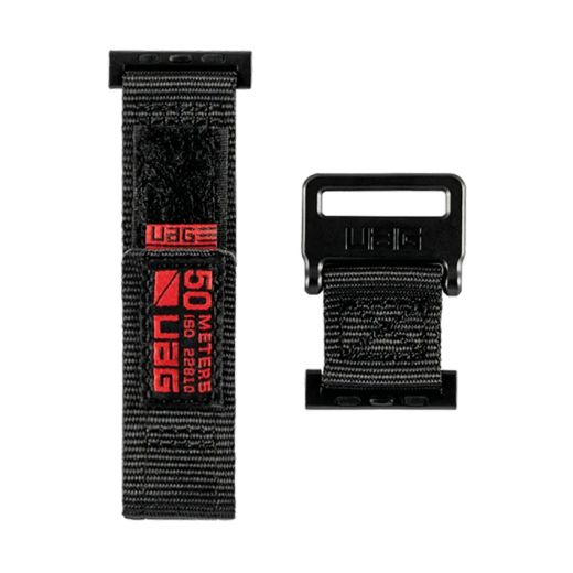 Ремінець UAG Active Strap Black для Apple Watch 41|40|38mm (19149A114040)