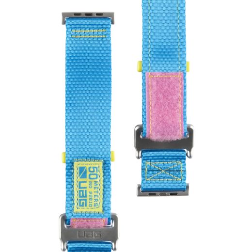 Ремінець UAG Active LE Strap Blue/Pink для Apple Watch 49mm | 45mm | 44mm (19148A115695)