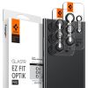 Защитное стекло для камеры Spigen Glass tR EZ Fit Optik Pro Black 2 шт. для Samsung Galaxy S24 Ultra (AGL07425)