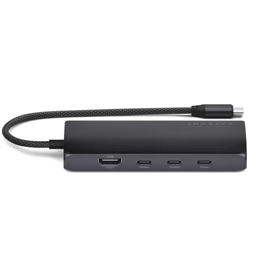 Адаптер Satechi USB-C Multiport Adapter 8K With Ethernet V3 Midnight (ST-P8KED)