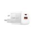 Швидка зарядка WIWU [Wi-U008] Wall Fast Charger PD+QC 33W White