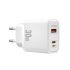 Швидка зарядка WIWU [Wi-U021] SiC Wall Fast Charger PD+QC 30W White