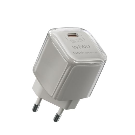Швидка зарядка WIWU [Wi-U030] Jello GaN Fast Charger USB-C 20W Titanium
