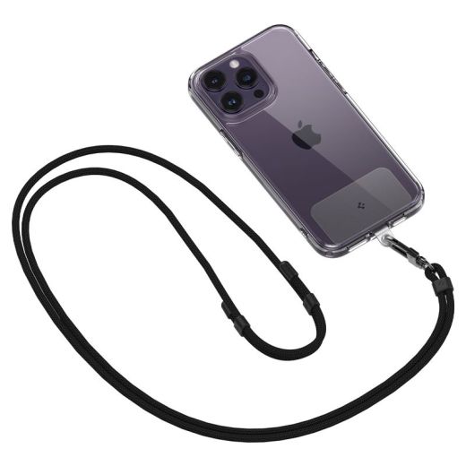Ремешок Spigen Crossbody Strap Black + ConTag (AFA06260)