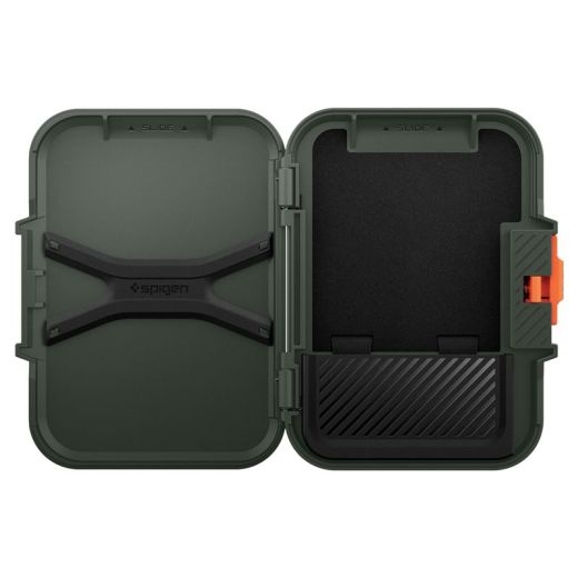 Магнитный кошелек Spigen iPhone Lock Fit MagSafe Wallet Military Green (AFA08528)