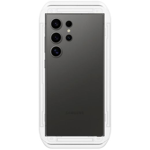 Защитное стекло антишпион Spigen Glass tR EZ Fit Privacy 2 шт. для Samsung Galaxy S24 Ultra (AGL07625)