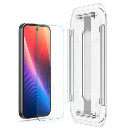 Защитное стекло Spigen Glass tR EZ Fit 2 шт. Transparency для Google Pixel 9а (AGL08938)