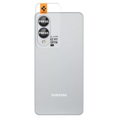 Захисне скло для камери Spigen Glass tR EZ Fit Optik Pro HD 2 Pack Black для Samsung Galaxy S25 Edge (AGL09413)
