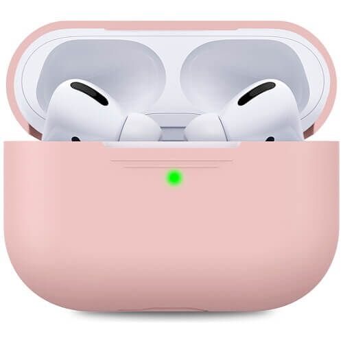 Силиконовый чехол CasePro Protection Ultra Slim Pink Sand для AirPods 3