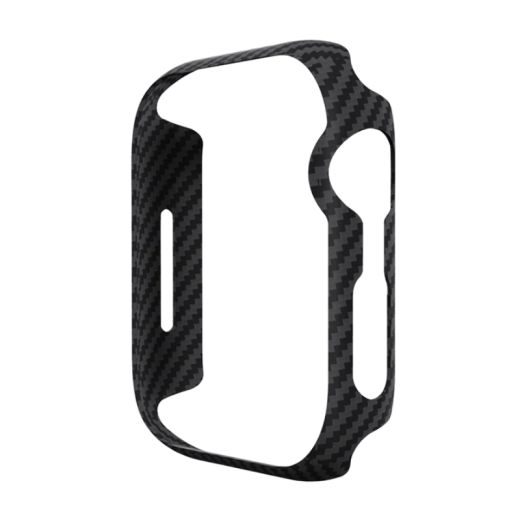 Карбоновый чехол Pitaka Air Case 600D Black/Grey (Twill) для Apple Watch 9 | 8 | 7  45mm (KW2002A)