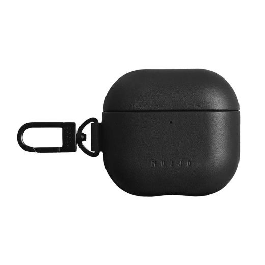 Шкіряний чохол Mujjo Echelon Black для Airpods 4 (2024)