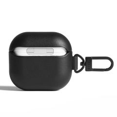 Кожаный чехол Mujjo Echelon Black для Airpods 4 (2024)