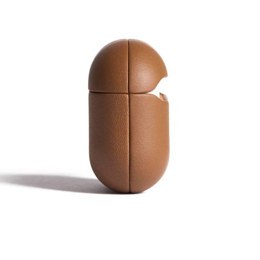 Кожаный чехол Mujjo Echelon Tan для Airpods 4 (2024)