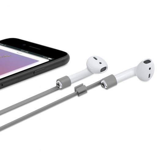 Мотузка Spigen TEKA® AirPods Strap Space Gray для AirPods