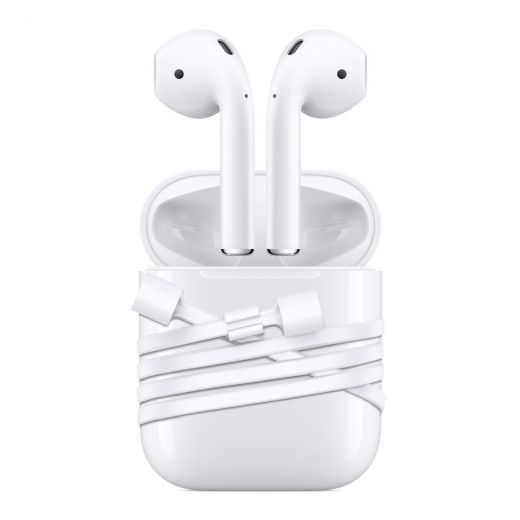 Шнур Spigen TEKA® AirPods Strap White для AirPods