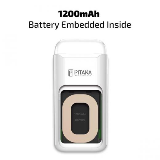 Чохол Pitaka Air Pal Essential White для AirPods