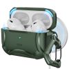 Протиударний чохол з карабіном ESR Cyber Tough Case (HaloLock) Green для AirPods Pro 2 (2022)