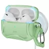 Противоударный чехол с карабином ESR Cyber Tough Case (HaloLock) Light Green для AirPods Pro 2 (2022)