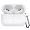 Силиконовый чехол с карабином ESR Bounce Carrying Case White для AirPods Pro 2 (2022)