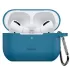 Силиконовый чехол с карабином ESR Bounce Carrying Case Blue для AirPods Pro 2 (2022)