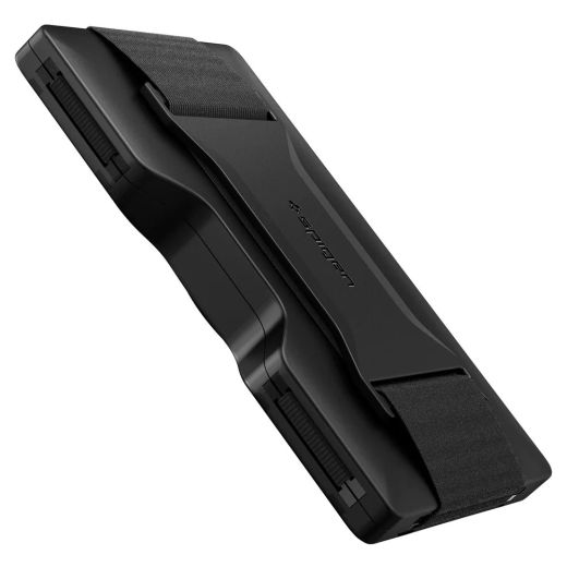 Шкіряний чохол для карток з тримачем для AirTag Spigen Card Holder Wallet S Black (AHP04245)