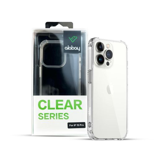 Прозорий чохол Alabay Clear Series для iPhone 15 Pro Max