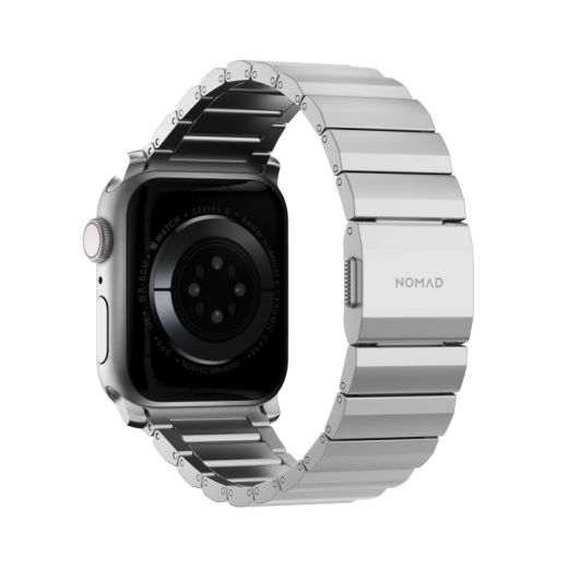 Металлический ремешок Nomad Aluminum Band Silver для Apple Watch 49мм | 45мм | 44мм