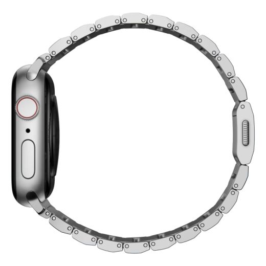 Металевий ремінець Nomad Aluminum Band Silver для Apple Watch 49мм | 45мм | 44мм