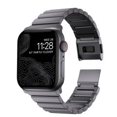 Металлический ремешок Nomad Aluminum Band Space Gray для Apple Watch 49мм | 45мм | 44мм