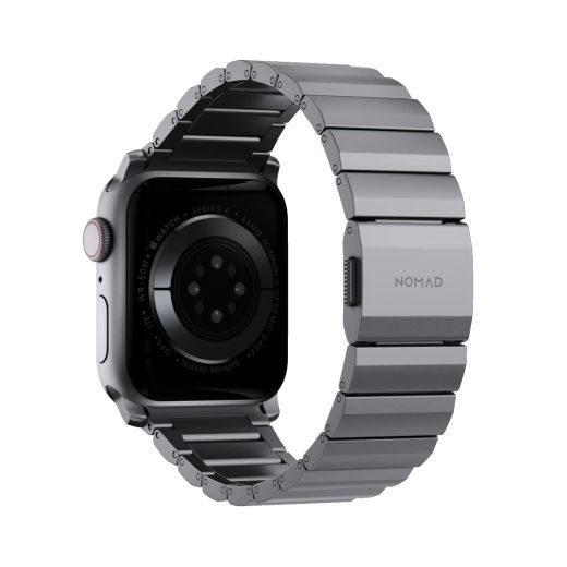 Металлический ремешок Nomad Aluminum Band Space Gray для Apple Watch 49мм | 45мм | 44мм