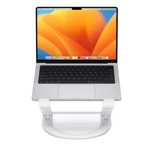 Алюмінієва портативна підставка Twelve South Curve Flex White для MacBook