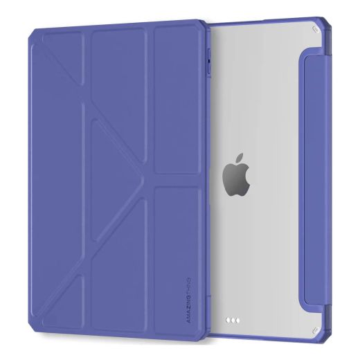 Чохол AMAZINGthing Titan Pro Folio Case Purple для Apple iPad Air 11” 6 M2 (2024) | iPad Air 10.9" 4 | 5 M1 Chip (2022 | 2020) (IPADAIR5TPPU)