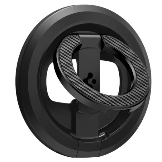 Магнитное кольцо-подставка для телефона Spigen O-Mag Magnetic Phone Holder with Adjustable Stand Black (AMP08822)