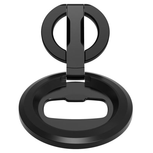 Магнитное кольцо-подставка для телефона Spigen O-Mag Magnetic Phone Holder with Adjustable Stand Black (AMP08822)