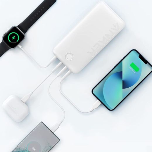 Повербанк Anker 347 Power Bank (PowerCore 40K) White