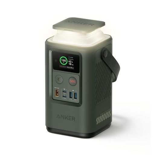 Повербанк с фонариком Anker 548 Power Bank (PowerCore Reserve 192Wh) Sprout Green (A1294061)