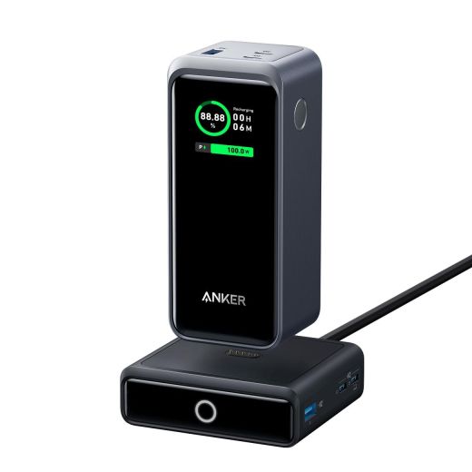 Повербанк со станцией Anker Prime 20000mAh Power Bank (200W) with 100W Charging Base