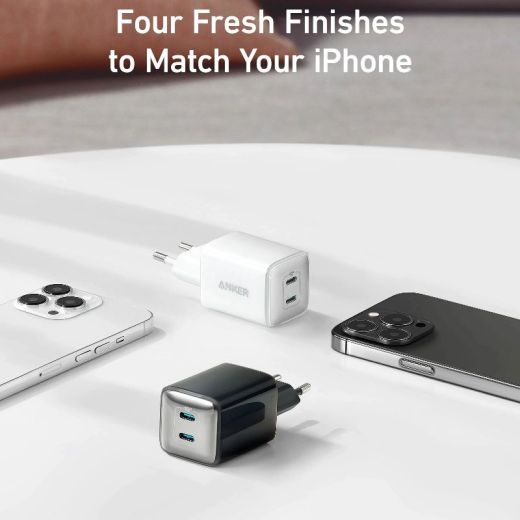 Зарядний пристрій Anker USB-C 40W 521 Nano Pro PIQ 3.0 Durable Compact